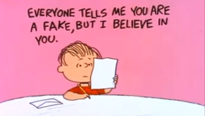 Auch Linus van Pelt zieht mittlerweile Emails vor