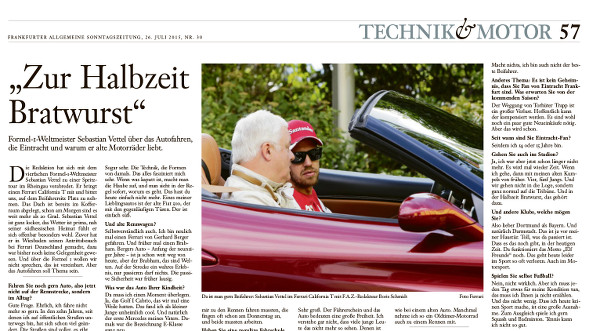 Frankfurter Allgemeine Sonntagszeitung 26.7.2015