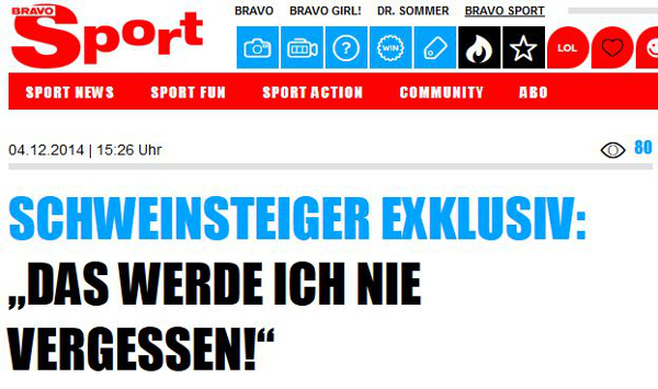 Screenshot bravo.de 7.12.2014