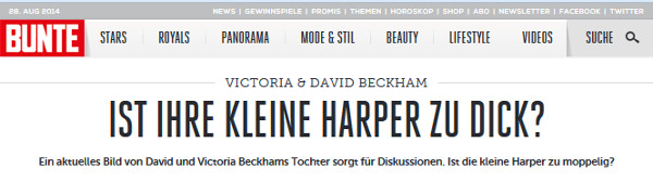 Bunte.de Titel