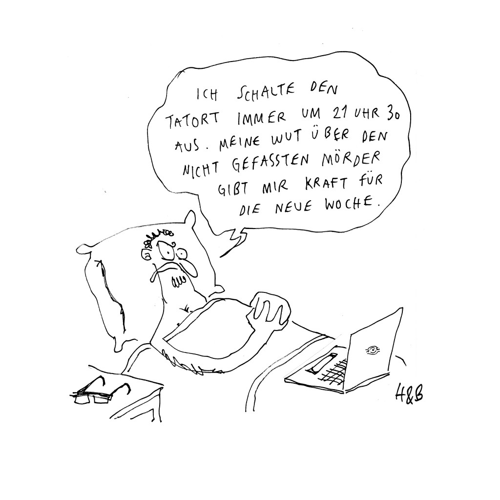 ich schalte den tatort sig